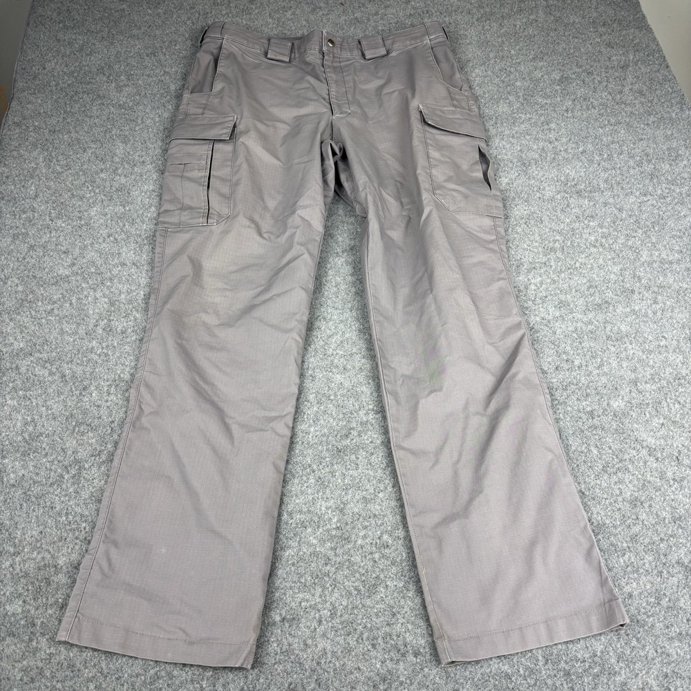 Propper Cargo Pants Mens 38x34 Gray Ripstop Tactical Utility Work Hiking Casual